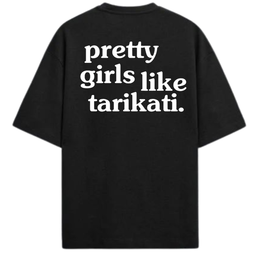 PRETTY GIRLS LIKE TARIKATI OVERSIZE T-SHIRT